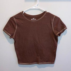 BROWN RUSTIC BABY TEE